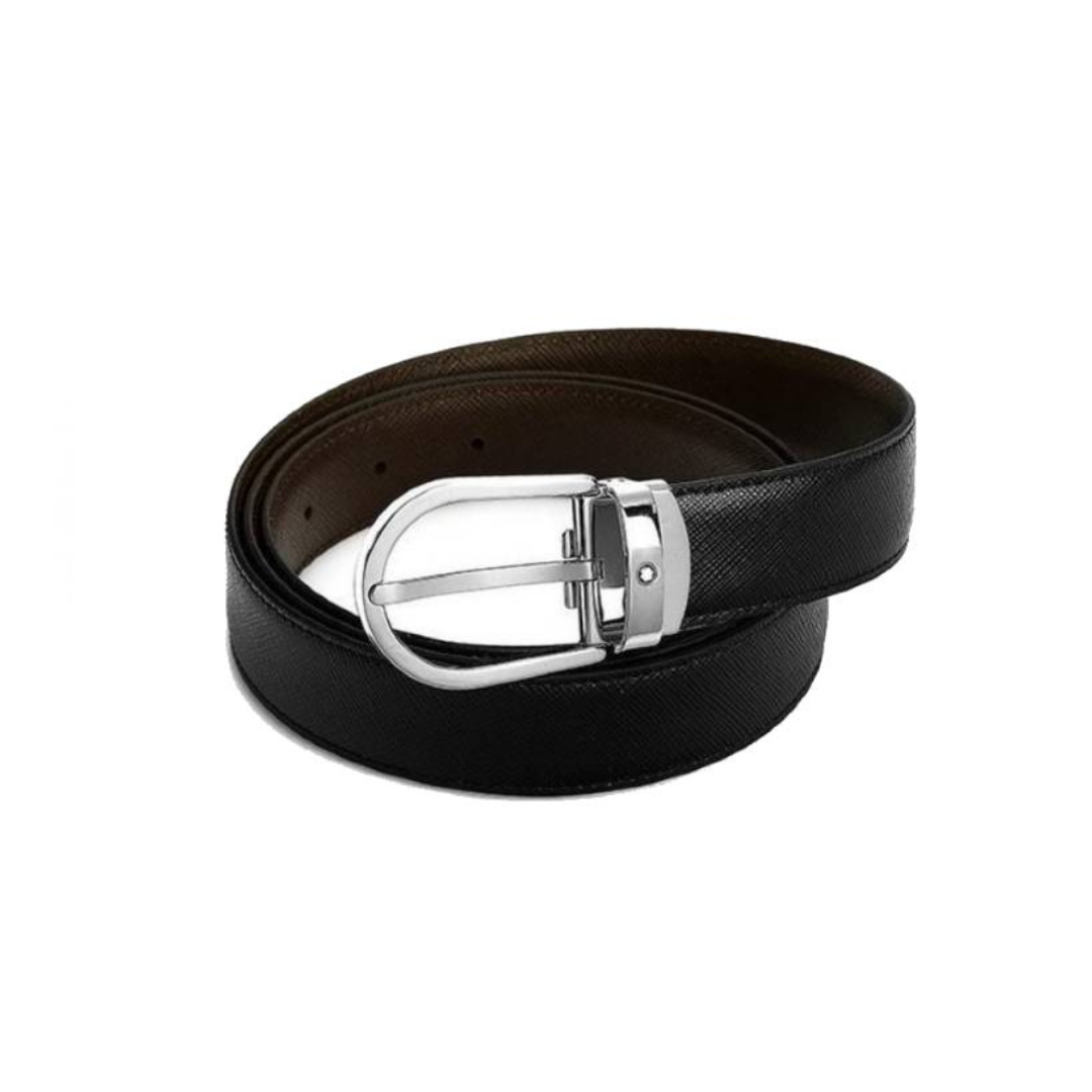 Mont Blanc Leather Belt