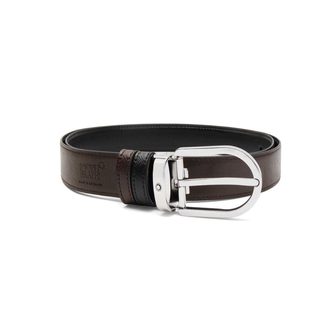 Mont Blanc Leather Belt