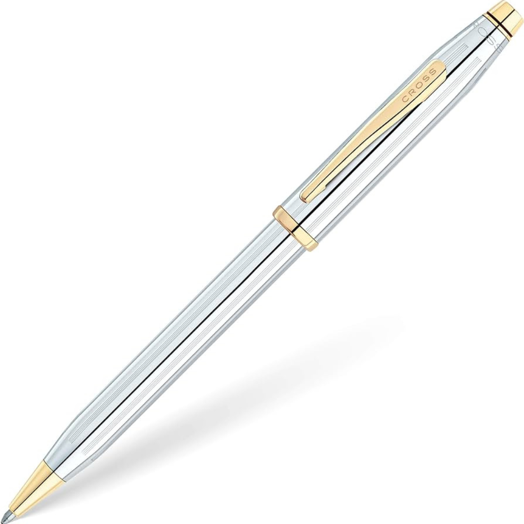 Cross Ballpoint Silver/Gold